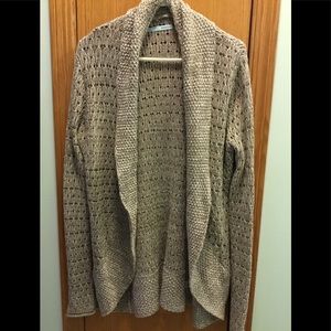 Maurice’s cardigan with metallic threading sz XL